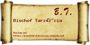 Bischof Tarzícia névjegykártya